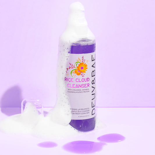 Rice Cloud Cleanser | Gentle & Non-Stripping